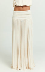 Lioness - Field of Dreams Maxi Skirt in Ivory